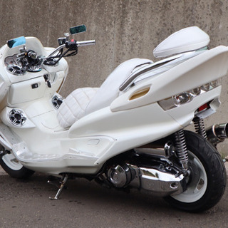 【YAMAHA マジェスティ】人気NO.1カラー！！ストロボLEDバチバチ！！