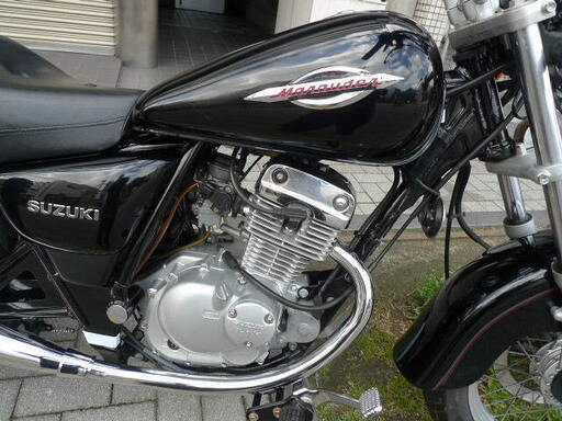 スズキ マローダ125 アメリカン キレイです。 クレジット決済で分割 