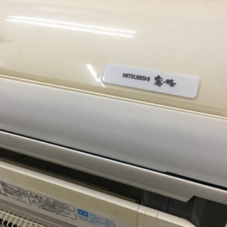 3) エアコン 三菱電機 100V 10畳用 2012年製品 内部清掃× ※別途