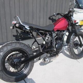 ☆15万円！TW225 セル付き 快調です！パールレッド塗装済み！TW