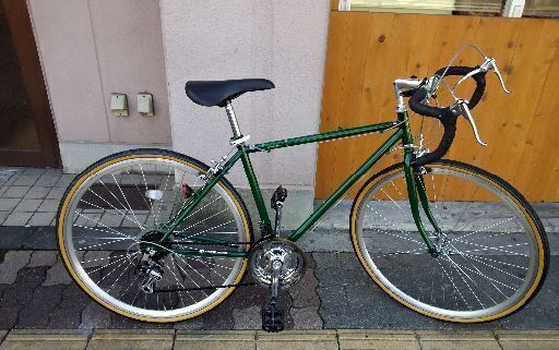 美品★Raychell 700cロードバイク 21speed/グリーン