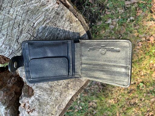 その他 WILLIAM MALLES LEATHER WALLET  WITH STERLING SILVER 925