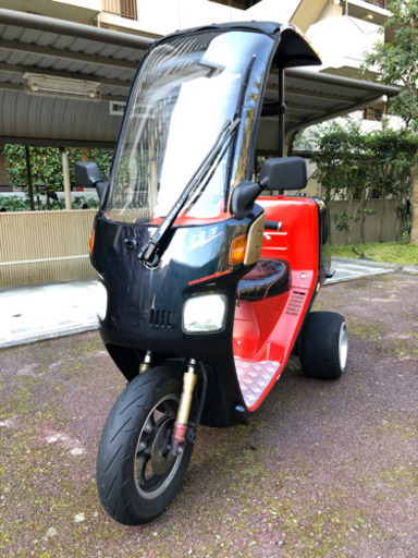 【値下げ】【ミニカー登録可】ジャイロキャノピーカスタム　屋根、収納ボックス付