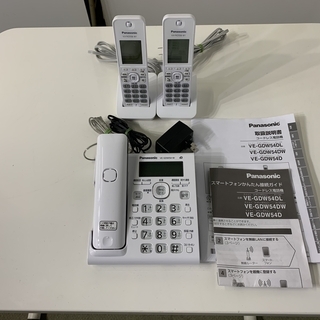パナソニック/Panasonic デジタルコードレス機 子機2台付き | switchlab.pe