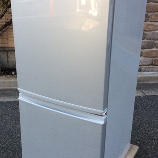 冷蔵庫 SHARP シャープ SJ-D14C-W 2017年製 2D 137L 白 中古品②