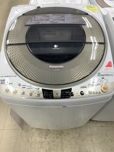 J251 Panasonic パナソニック　洗濯機　9.0Kg　NA-FR90S7　2014年製　※付属品あり、動作確認、クリーニング済