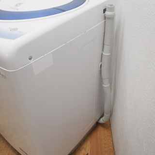 配達設置無料！SHARP Agイオン 省水量タイプ 7.0kg 洗濯機 DS32