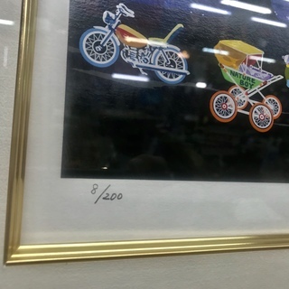 ヒロ・ヤマガタ 『スウェーデンの森の物語』リトグラフ