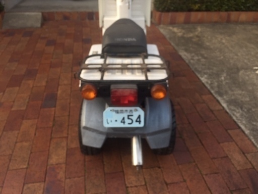 ジャイロX 福岡市 引き渡し TD01 2スト ライブDioZXキャブ着用