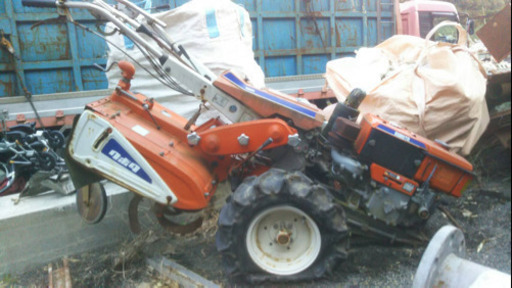 耕運機　クボタ　k-1 95 現状