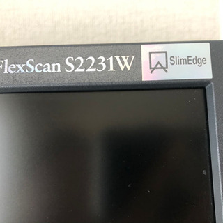 ナナオモニター EIZO FlexScan S2231W