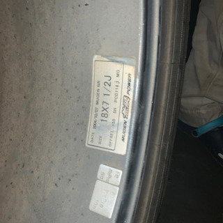 MUGEN 無限 アルミ ホイール バリ山タイヤ！さらに値下げしました