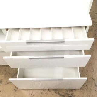 中古 近郊送料格安 美品 ニトリ レンジボード ダリア120 ホワイト系