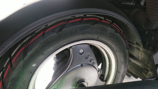 ヴェクスター150 自賠責残あり リアタイヤ交換したて ジクサー