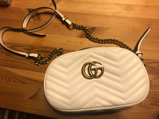 GUCCI ショルダーバッグ ホワイト