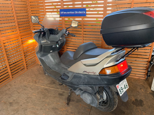 バイク屋さんで整備されたマジェスティ　シルバー2 バイク屋さんで整備されたマジェスティ シルバー