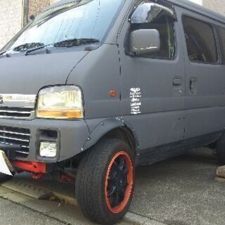 今週限定の価格ですエブリィワゴン62wターボ リフトアップ 亀 航空公園のエブリイの中古車 ジモティー