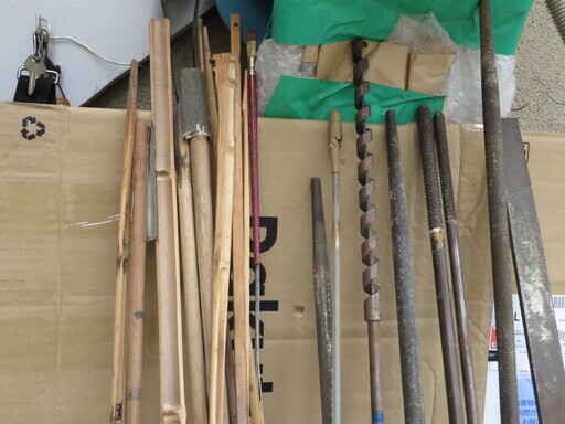尺八製作と関係本5冊 おまけで製管道具