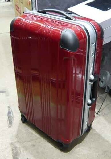 札幌 4 7泊 Mサイズ 60l スーツケース キャリーバッグ 旅行カバン 赤 レッド Tsaロック 海外旅行 鞄 キャリーケース モノハウス 本郷通 南郷７丁目のバッグ その他 の中古あげます 譲ります ジモティーで不用品の処分
