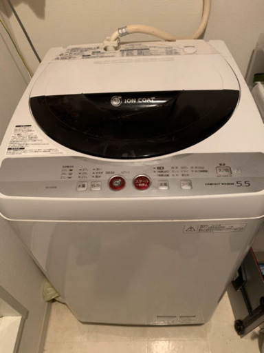 シャープ洗濯機　2010年製