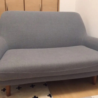 KUKKA(クッカ) グレー アーム付きソファ