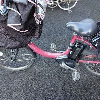 電動自転車 三人乗り カバー付き