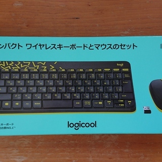 ワイヤレスキーボードとマウスのセット MK240 ロジクール　U...