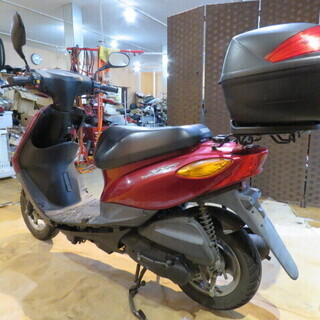 □YAMAHA JOG SA36J ヤマハ ジョグ ワインレッド 50cc 9903km 実動! 保険H32.5 原付 原チャリ スクーターバイク 札幌発