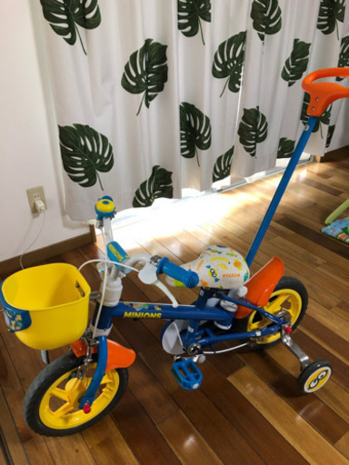 ミニオンの自転車