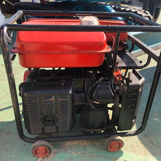 その他 マキタW141 エンジン溶接、発電機 100V 稼働品