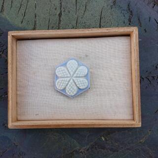 帯留め 未使用 作家物 宮之原 健 共箱