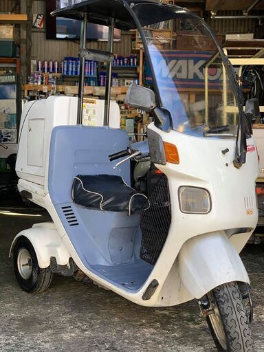 ♪八尾市♪人気車両♪ジャイロキャノピー　TA02　鍵付きデリバリーBOX♪レストアベース♪実働♪配達可/良質ＷＡＫＯＳ製品で清掃済み♪♪