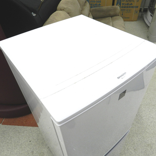 137L 2016年製 2ドア 冷蔵庫 シャープ SHARP SJ-14E3 ホワイト 白