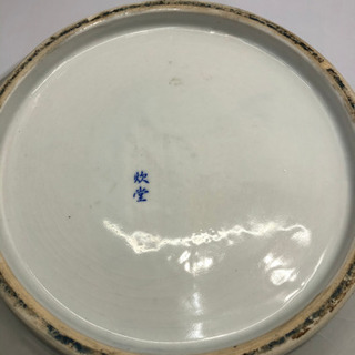 大型壺　超美品　牡丹の花の絵でとても品の有る壺です。