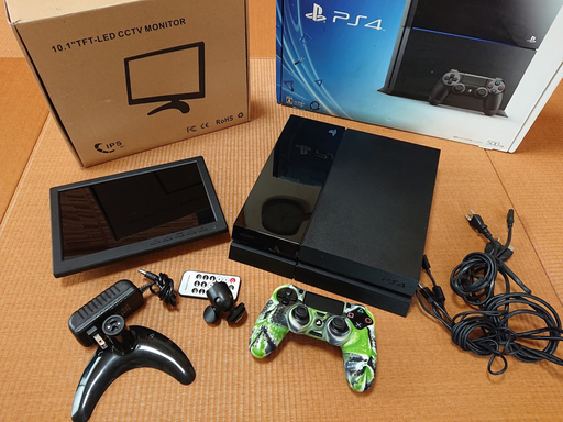 PS4★プレイステーション4（500GB）＆10.1インチモニター