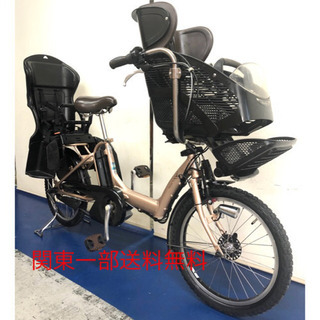 ブリヂストン アンジェリーノ 20インチ 3人乗り 8.9ah 電動自転車 電動