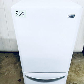 ①高年式564番 Haier✨ 冷凍冷蔵庫❄️  JR-NF140K‼️の画像