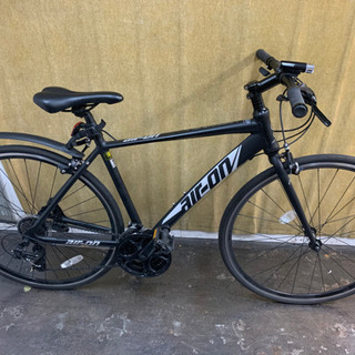 air-on★クロスバイク★防犯登録料込