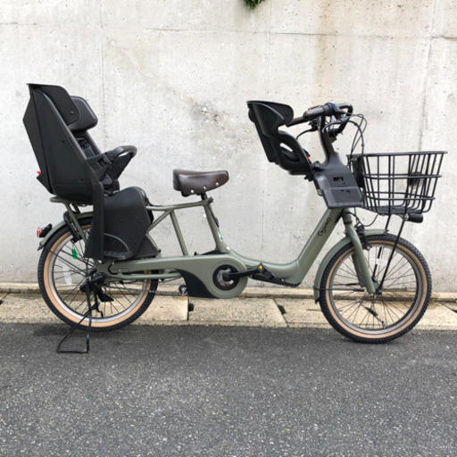 売り切れました！電動自転車　三人乗り　ギュット　大容量バッテリー