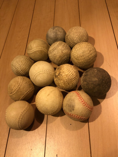 軟式野球ボール規格外球13球 やす二郎 坂戸の野球の中古あげます 譲ります ジモティーで不用品の処分