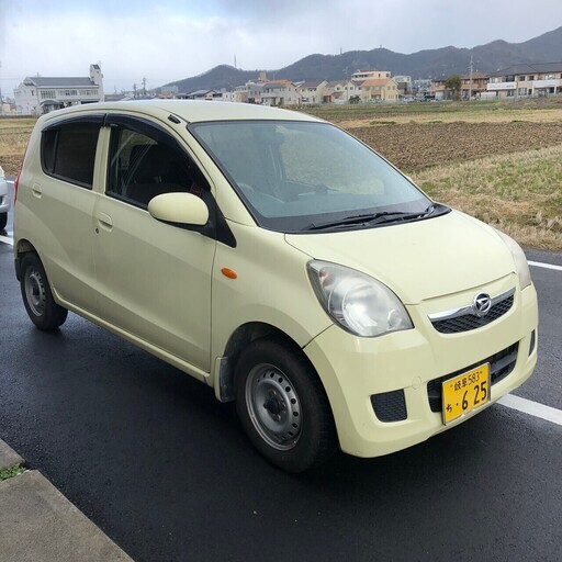 絶対一番安い H22年式 ダイハツ ミラ 5mt マニュアル車 L275s 車検ほぼ満タン 宅送