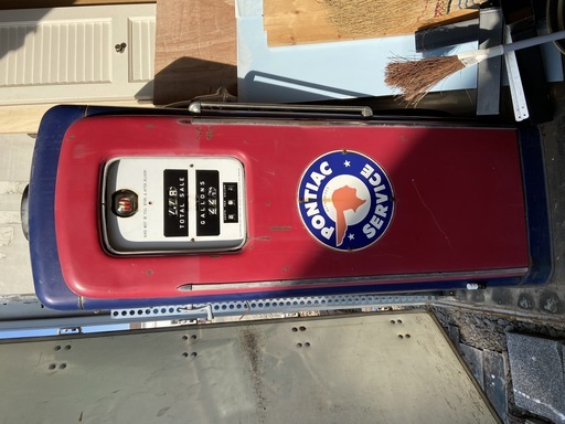 アメリカンヴィンテージ　ガソリンスタンド　PONTIAC SERVICE