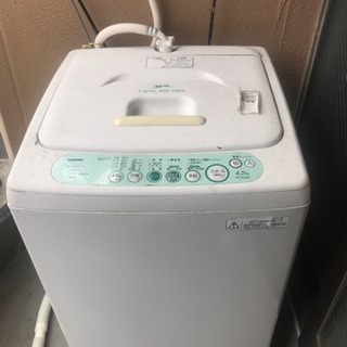洗濯機 【TOSHIBA AW-404】3/5 15:00まで
