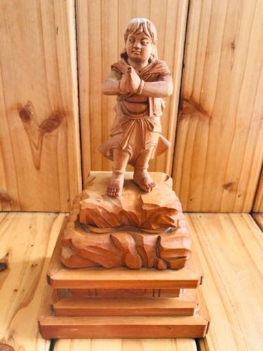 木彫り 仏像 置物