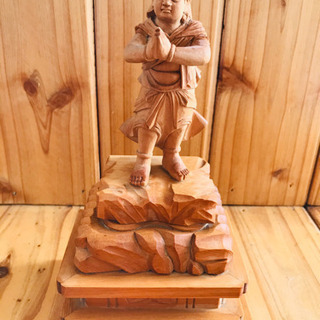 木彫り 仏像 置物