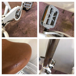 🌈⚫️🌈⚫️三輪自転車、14インチ、簡単に乗れる