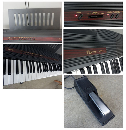 電子ピアノ キーボード 1995年製 カシオ ピアチェーレ 音出しOK CASIO