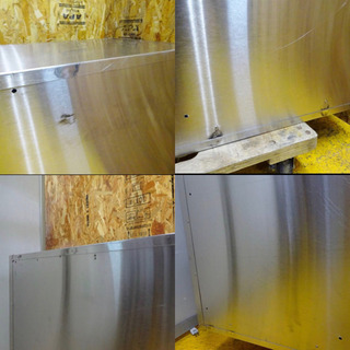 (4592-06)マルゼン 業務用 ステンレス 吊り戸棚 収納棚 吊り戸 W1350D400H900 中古品 飲食店 店舗 厨房 