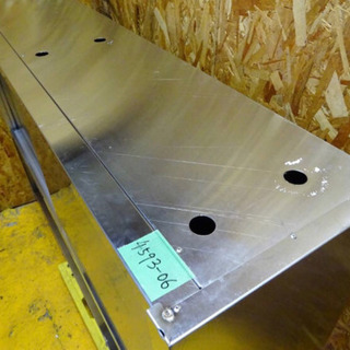 (4593-06)マルゼン 業務用 ステンレス 吊り戸棚 収納棚 吊り戸 W1500D350H980 中古品 飲食店 店舗 厨房