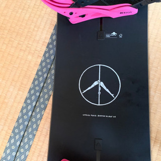 スノーボード バートン板 ビンディング 2点セット